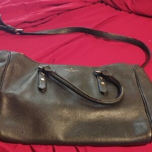 Kate Spade Black Leather Shoulder Bag
